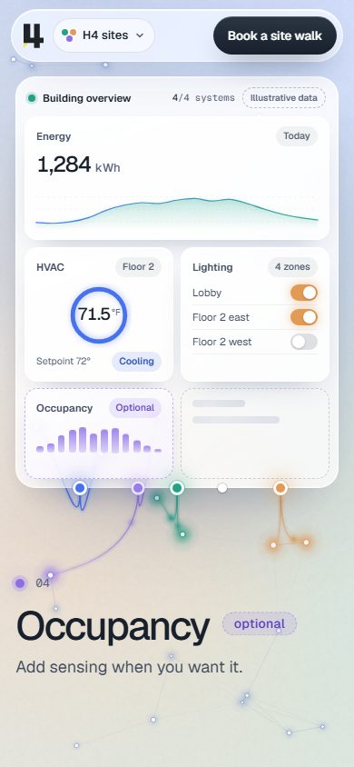 Atmospheric Glass on a phone